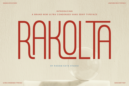 Rakolta Font